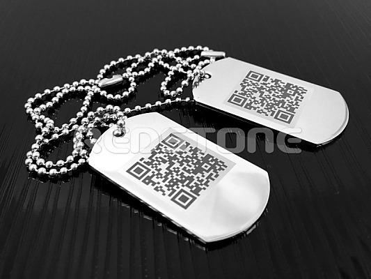 Vojenské známky s QR kódmi